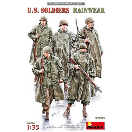 MiniArt U.S. Soldiers Rainwear makett