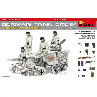   MiniArt - German Tank Crew(Winter Uniforms).SpecialEdition 1:35 harci jármű makett
