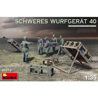 MiniArt - Schweres Wurfgerat 40 1:35 dioráma kiegészítő