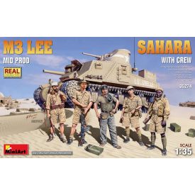 MiniArt M3 LEE MID PROD. SAHARA w/CREW makett