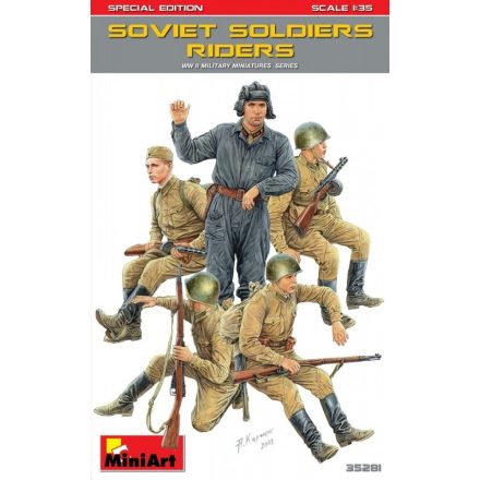 MiniArt Soviet Soldiers Riders Special Edition