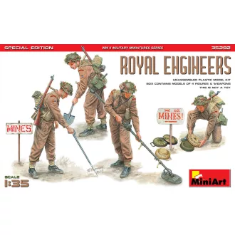   MiniArt - Royal Engineers. különleges kiadás 1:35 figura készlet