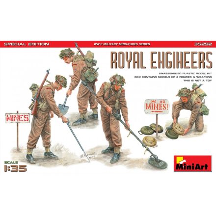 MiniArt Royal Engineers. Special Edition makett