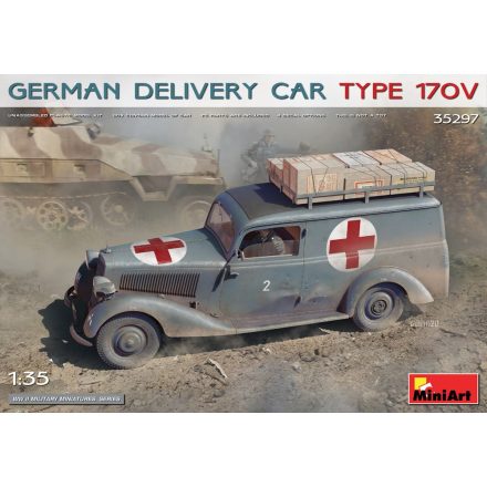 MiniArt German Delivery Car Type 170V makett