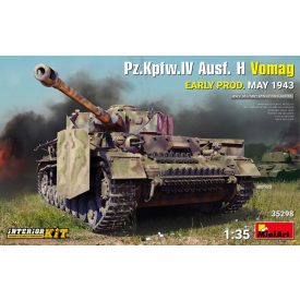   Miniart Pz.Kpfw.IV Ausf. H Vomag. Early Prod. (May 1943) Interior Kit makett