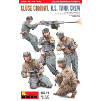   MiniArt - Close Combat. U.S. Tank Crew. különleges kiadás 1:35 harci jármű makett