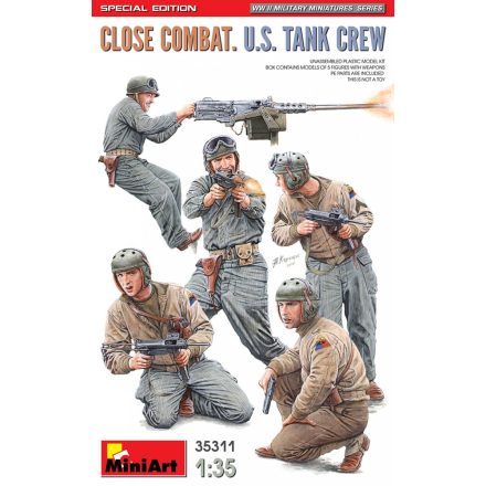 MiniArt Close Combat. U.S. Tank Crew. Special Edition