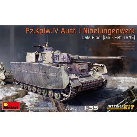   MiniArt Pz.Kpfw.IV Ausf. J Nibelungenwerk Late Prod. (Jan - Feb 1945) Interior Kit makett