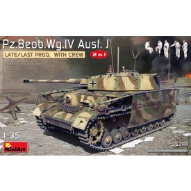   MiniArt Pz.Beob.Wg.IV Ausf. J Late/Last Prod. 2 in 1 w/Crew makett