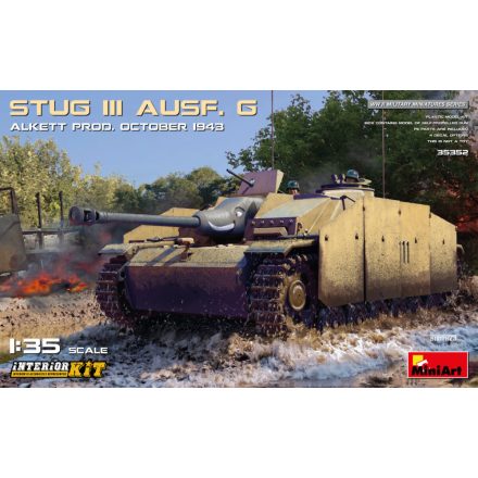 MiniArt StuG III Ausf. G Alkett Prod. October 1943 makett