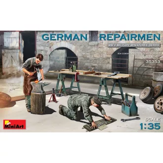 MiniArt - German Repairmen 1:35 figura készlet