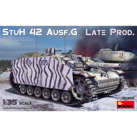 MiniArt StuH 42 Ausf. G Late Prod. makett