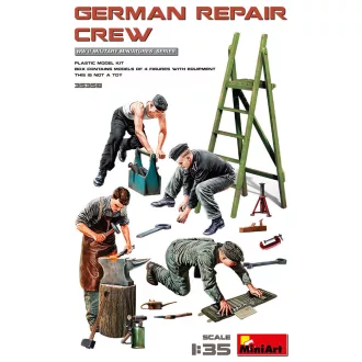 MiniArt - German Repair Crew 1:35 figura készlet