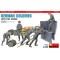 MiniArt Soviet German Soldiers w/ Fuel Drums. Special Edition makett