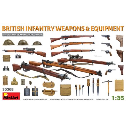 MiniArt British Infantry Weapons & Equipment
