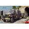 MiniArt G7107 Cargo Truck with Ben Hur Trailer makett