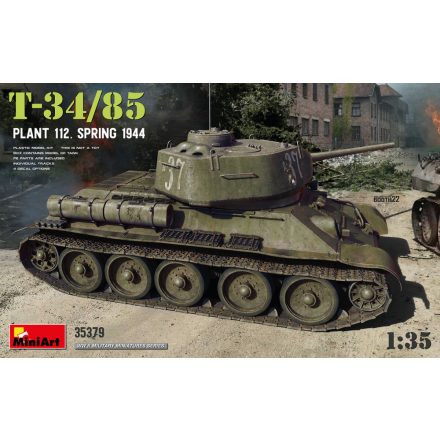 MiniArt T34/85 Plant 112. Spring 1944 makett