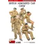 MiniArt - British Armoured Car Crew.különleges kiadás 1:35 harci jármű makett
