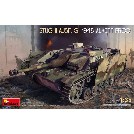 MiniArt STUG III AUSF. G 1945 ALKETT PROD. makett