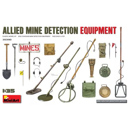 MiniArt Allied Mine Detection Equipmen
