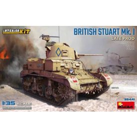 MiniArt British Stuart Mk. I Late Prod Interior Kit makett