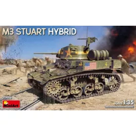 MiniArt M3 Stuart Hybrid makett