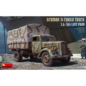 MiniArt German 3t Cargo Truck 3,6-36S Late Prod makett
