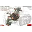 MiniArt US Tank Repair Crew with Continental W-670 Engine makett
