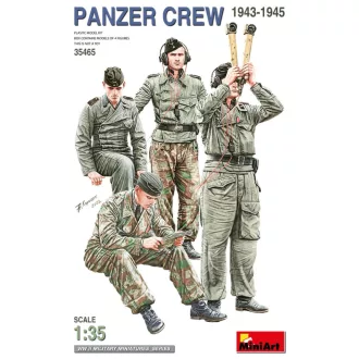 MiniArt German Panzer Crew (1943-1945) makett