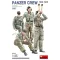 MiniArt German Panzer Crew (1943-1945) makett