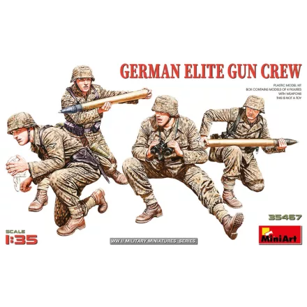 MiniArt German Elite Gun Crew makett