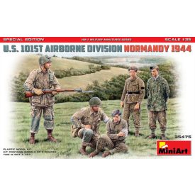   MiniArt US 101st Airborne Division Normandy 1944 - Special Edition (5 Figures) makett