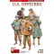 MiniArt - U.S.Officers. különleges kiadás 1:35 figura készlet