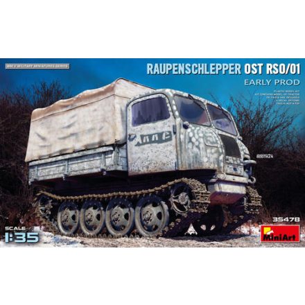 MiniArt Raupenschlepper Ost RSO/01 Early Production makett