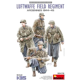   MiniArt - Luftwaffe Field Regiment. Ardennes 1944-45 1:35 figura készlet