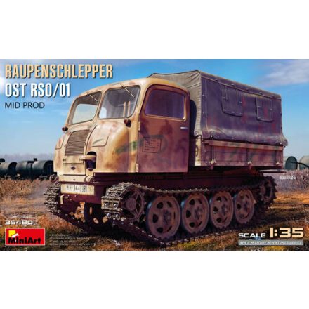 MiniArt Raupenschlepper OST RSO/01 (Mid Production) makett