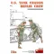 MiniArt US Tank Chassis Repair Crew makett