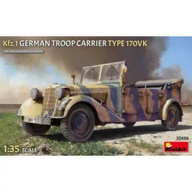 MiniArt Kfz.1 German Troop Carrier Type 170VK makett