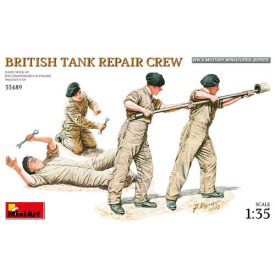 MiniArt British WWII Tank Repair Crew (4 figures) makett