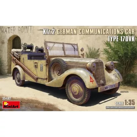 MiniArt Kfz.2 German Communications Car Type 170VK makett