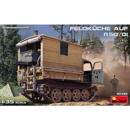 MiniArt Feldkuche Auf RSO/01 makett