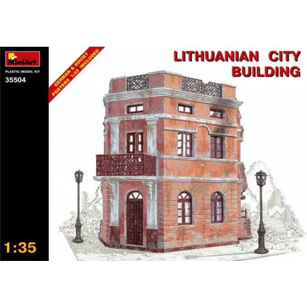 MiniArt Ruined Lithuanian City Building