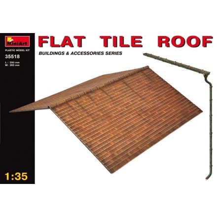 MiniArt Flat tile roof