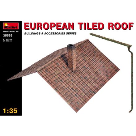 MiniArt European tiled roof