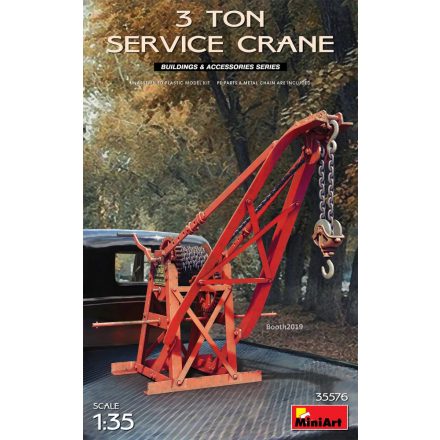 MiniArt 3 Ton Service Crane WW2