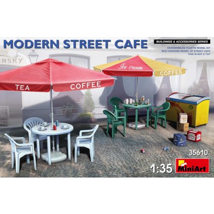 MiniArt MODERN STREET CAFE