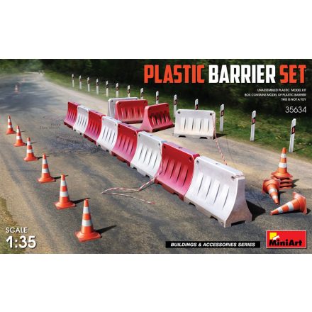 MiniArt PLASTIC BARRIER SET makett