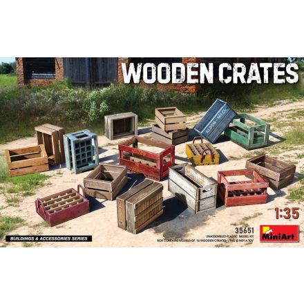 MiniArt Wooden Crates makett