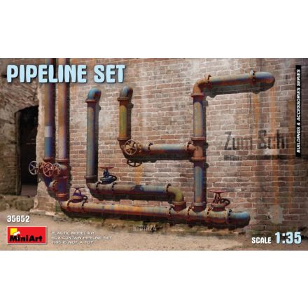MiniArt Pipeline Set makett