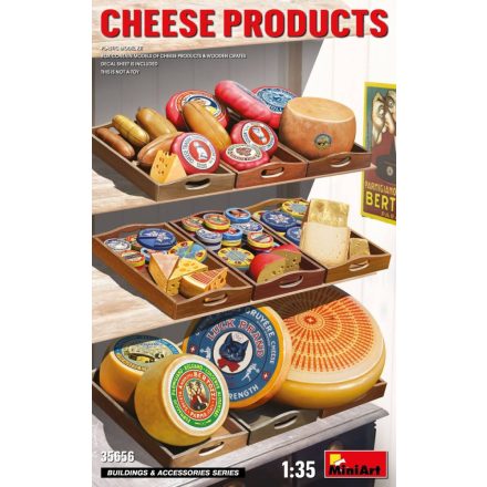 MiniArt Cheese Products makett